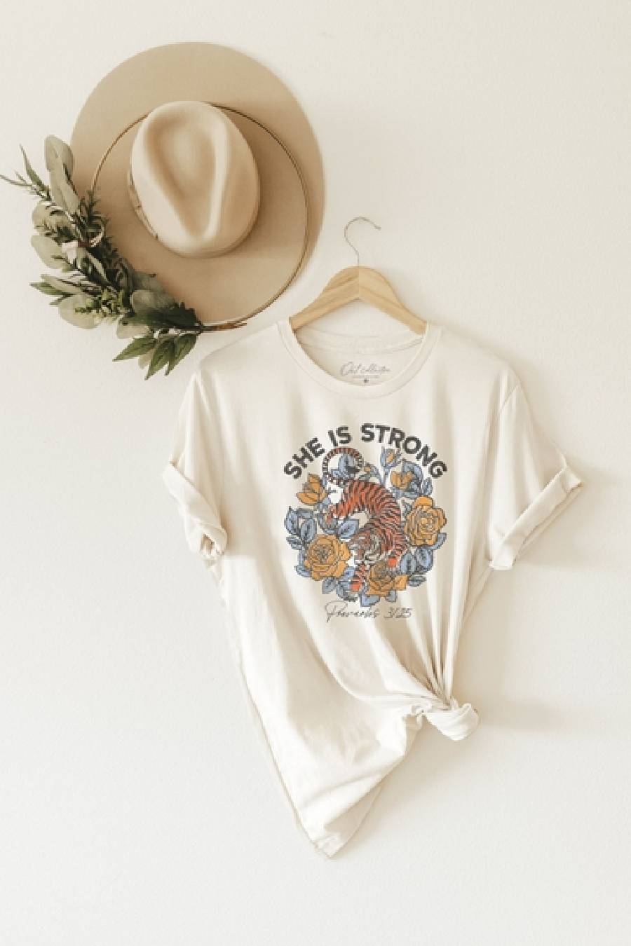 She Is Strong Graphic T-Shirt