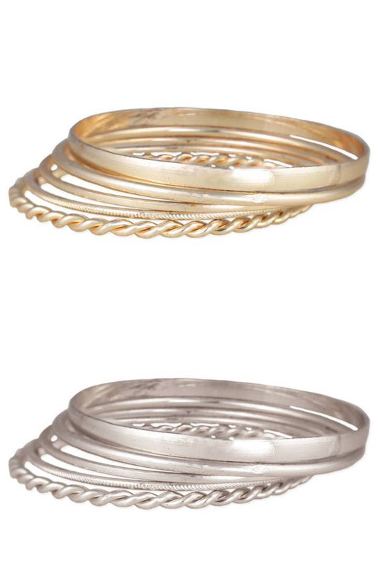 Simply Chic Bangle Bracelet Set