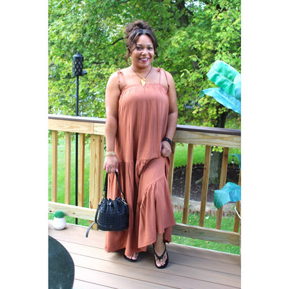 Skyler Tier Midi Dress