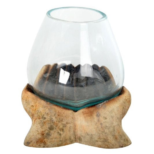 Medium Sized Molten Glass Bowl