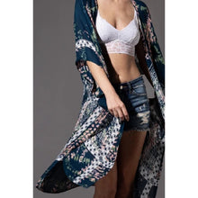 Load image into Gallery viewer, Splash Of Tie-Dye Kimono
