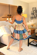 Load image into Gallery viewer, Summer Walker Babydoll Patchwork Dress
