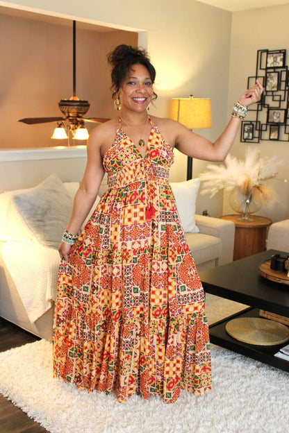 Sweet And Salty Maxi Dress