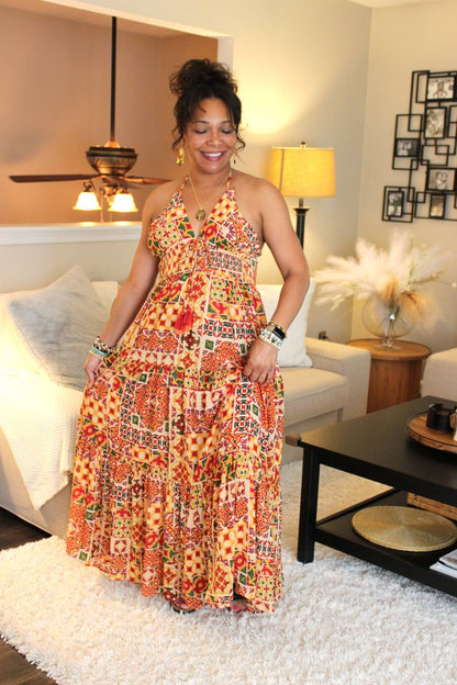 Sweet And Salty Maxi Dress