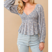 Load image into Gallery viewer, Delilah Paisley Blouse
