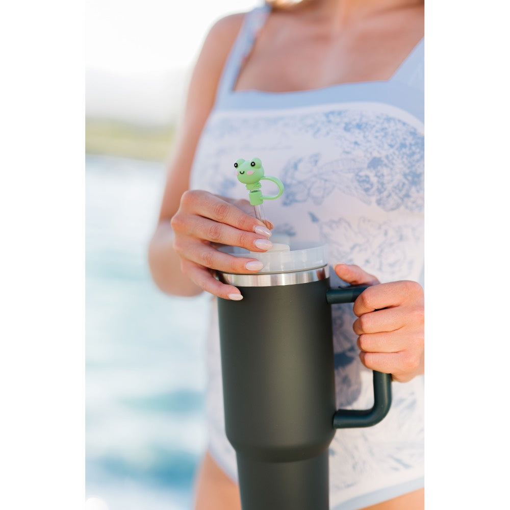 Tumbler Straw Toppers