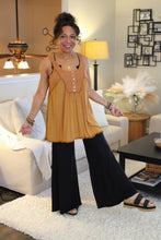 Load image into Gallery viewer, POL Warm Tones Babydoll Top
