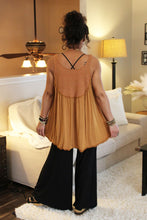Load image into Gallery viewer, POL Warm Tones Babydoll Top
