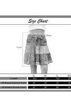 Load image into Gallery viewer, Wild Roads Patchwork Mini Skirt

