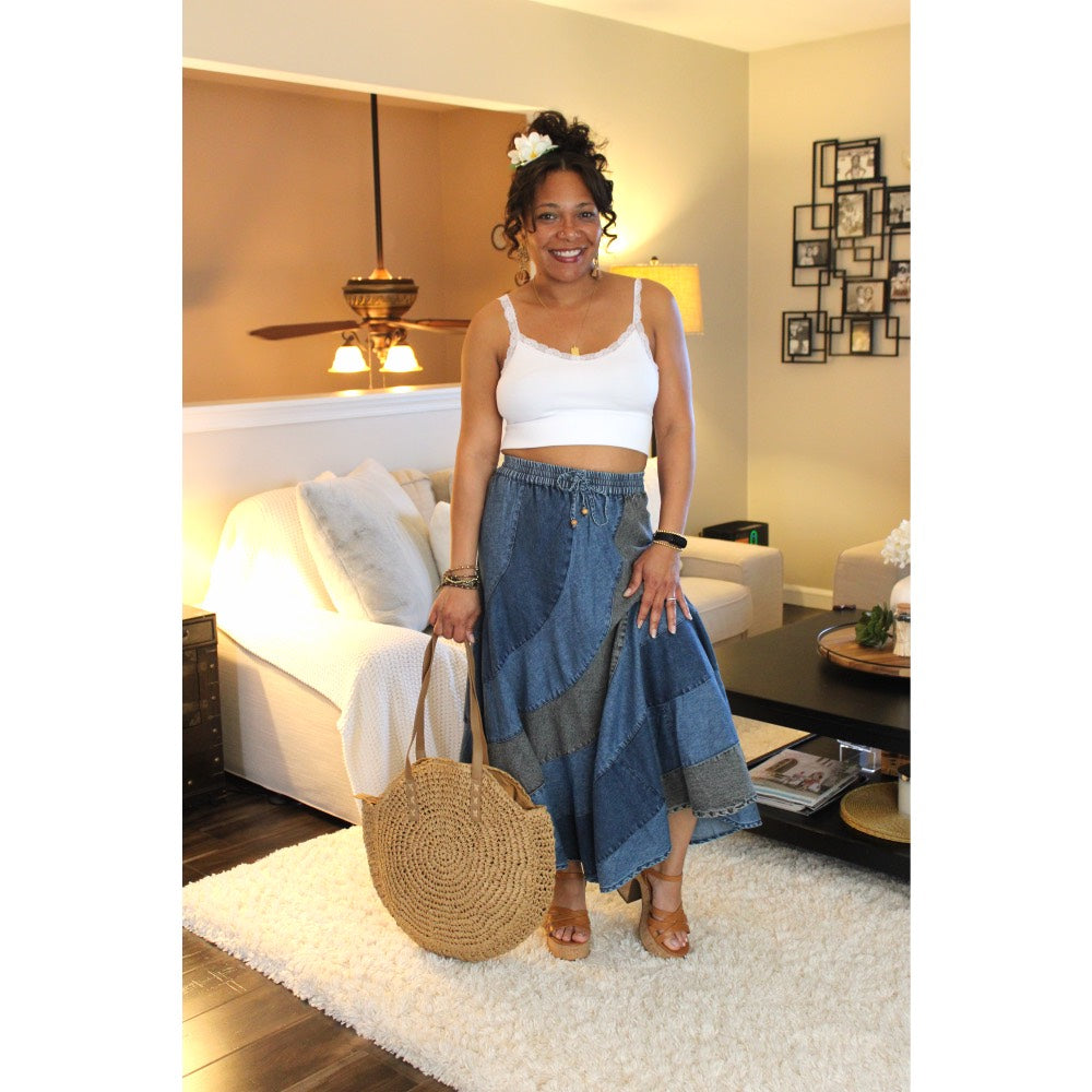YT Winona Denim Skirt