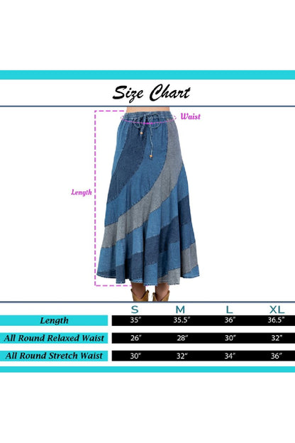 YT Winona Denim Skirt