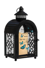 Load image into Gallery viewer, &quot;Your Wings Were Ready, My Heart&quot; Butterfly Vintage Lantern
