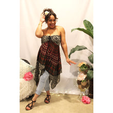 Load image into Gallery viewer, Arabian Nights Convertible Top/Skirt/Cover-up
