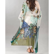 Load image into Gallery viewer, Peacock Roses Kimono
