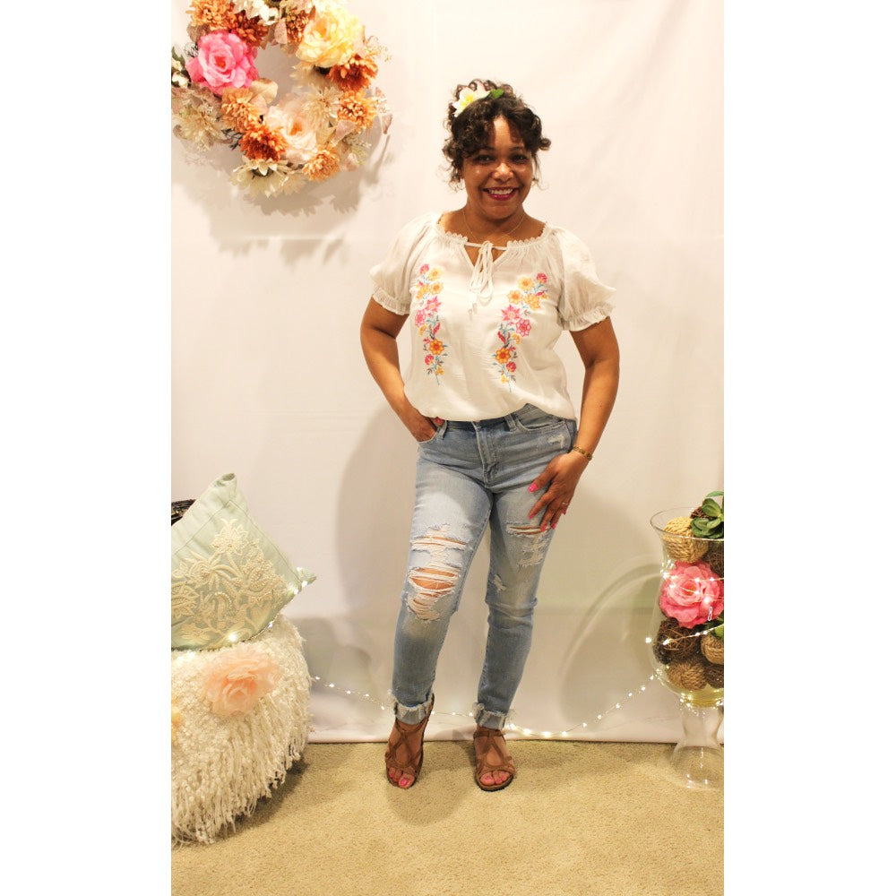 Soft Pop Of Floral