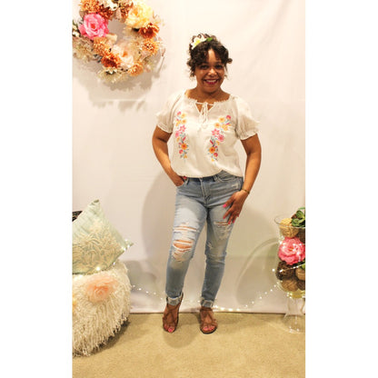 Soft Pop Of Floral