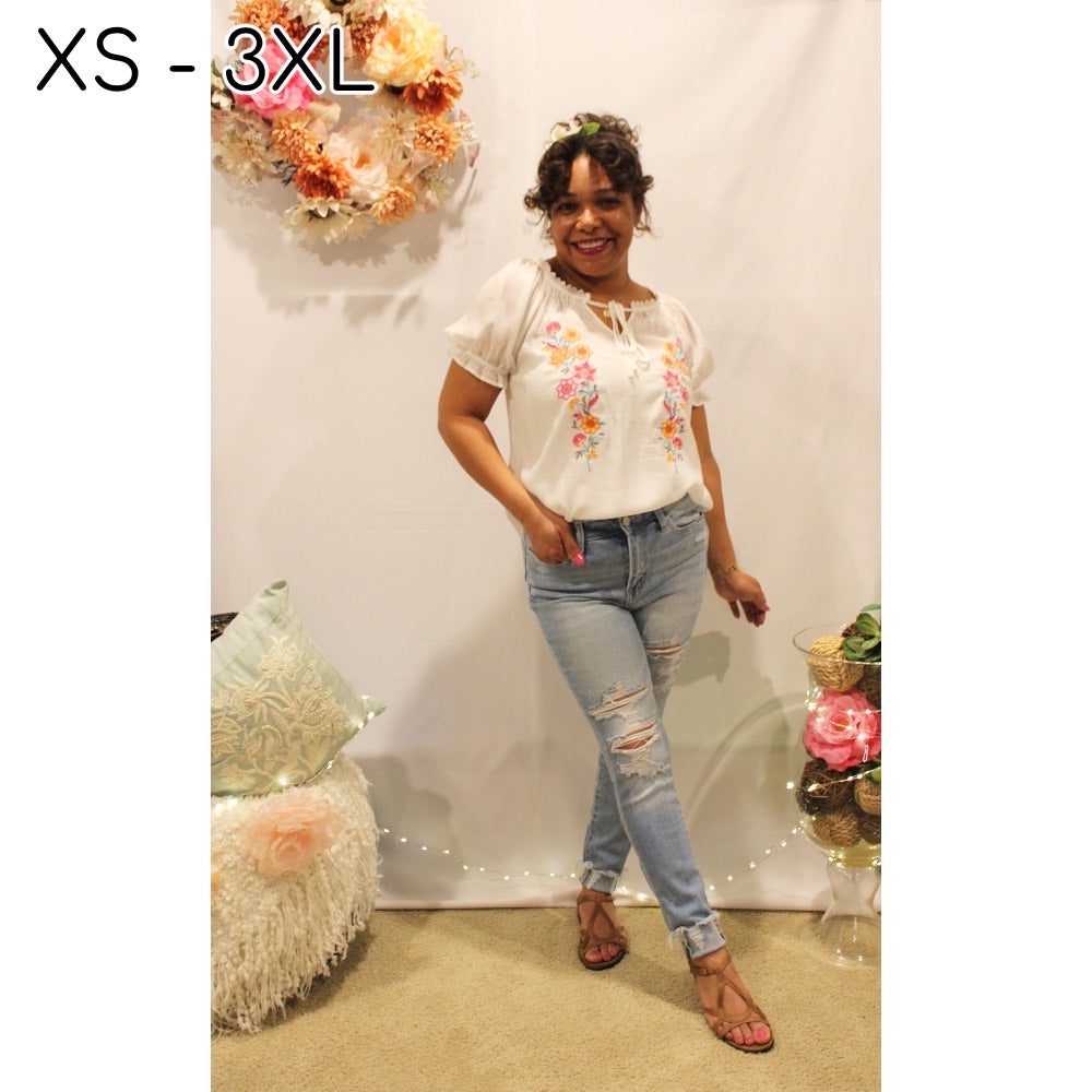 Soft Pop Of Floral