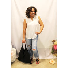 Load image into Gallery viewer, Maria Ruched Woven Top
