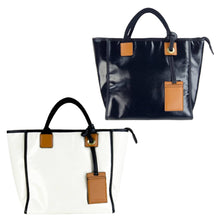 Load image into Gallery viewer, Sabrina Canvas Squared Tote
