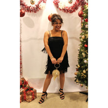 Load image into Gallery viewer, Vivacious Fringe Mini Dress
