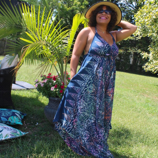 Bahama Butterfly Convertible Jumpsuit