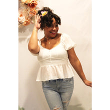 Load image into Gallery viewer, Exquisite Empire Waist Top
