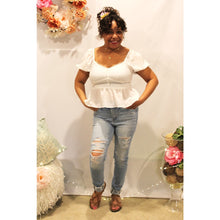 Load image into Gallery viewer, Exquisite Empire Waist Top
