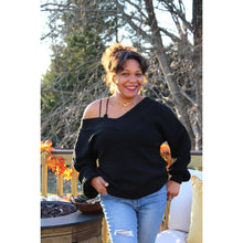 Load image into Gallery viewer, Oversized Waffle Knit Sweater
