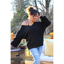 Load image into Gallery viewer, Oversized Waffle Knit Sweater
