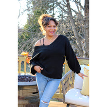 Load image into Gallery viewer, Oversized Waffle Knit Sweater
