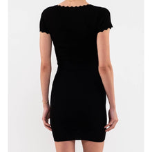 Load image into Gallery viewer, Black Swan Mini Dress
