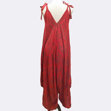 Load image into Gallery viewer, Bora Bora Red Convertible Jumpsuit

