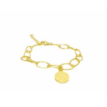 Load image into Gallery viewer, Chain Link Choker &amp; Chain Link Charm Bracelet
