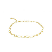 Load image into Gallery viewer, Chain Link Choker &amp; Chain Link Charm Bracelet
