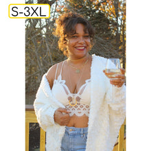 Load image into Gallery viewer, Crochet Flower Lace Bralettes
