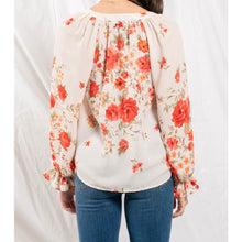 Load image into Gallery viewer, Floral Bishop Sleeve Top
