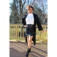 Load image into Gallery viewer, Knitted Trench Coat
