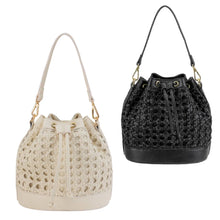 Load image into Gallery viewer, Mini Faux Leather Bucket Bag
