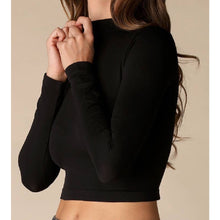 Load image into Gallery viewer, Mock Neck Crop Top

