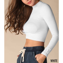 Load image into Gallery viewer, Mock Neck Crop Top
