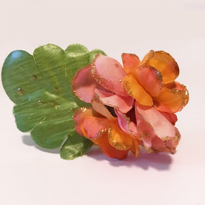 Mini Light Pink & Orange Blossoms