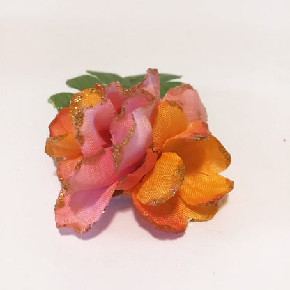 Mini Light Pink & Orange Blossoms