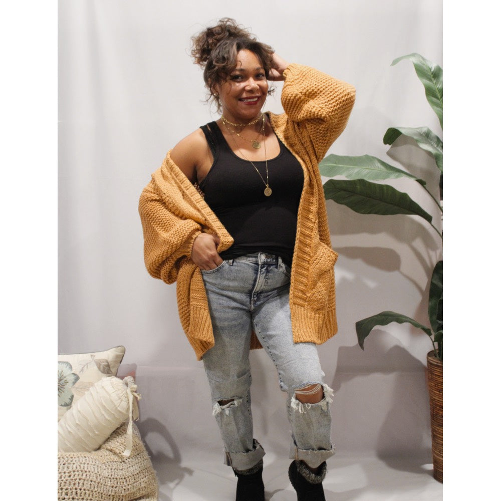Pumpkin Latte Cardigan