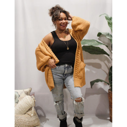 Pumpkin Latte Cardigan