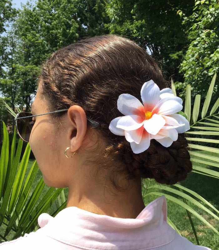Red Plumerias