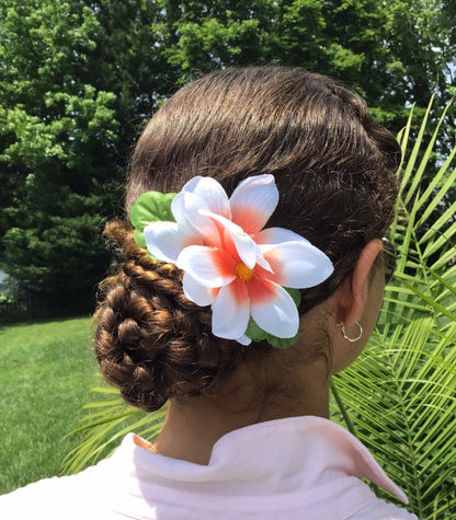 Red Plumerias