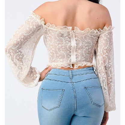 Romantic Lace Crop Top