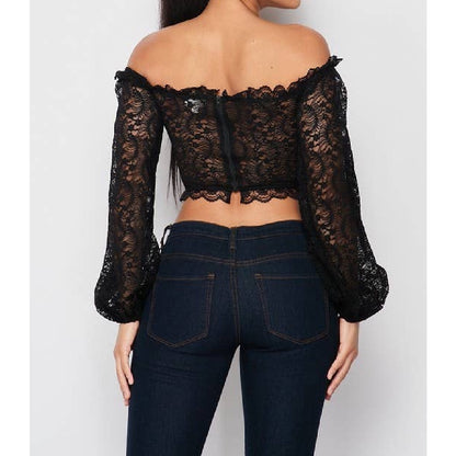 Romantic Lace Crop Top