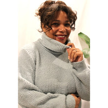 Load image into Gallery viewer, Sage Turtleneck Sweater
