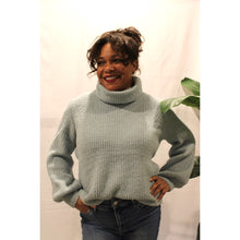 Load image into Gallery viewer, Sage Turtleneck Sweater
